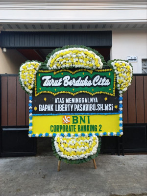 Papan Bunga Duka di Ranggamekar
