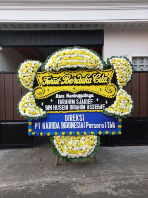 Papan Bunga Duka di Ranggamekar