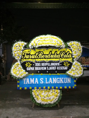 Papan Bunga Duka di Ranggamekar
