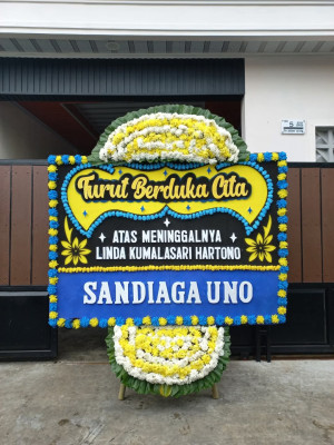 Papan Bunga Duka di Ranggamekar