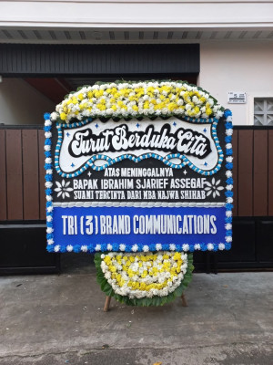 Papan Bunga Duka di Ranggamekar